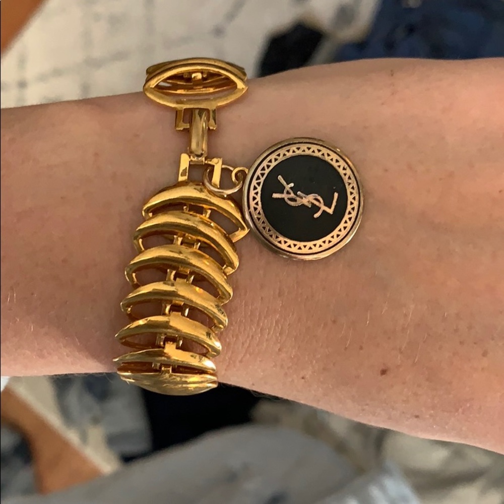 YSL button fashion bracelet
